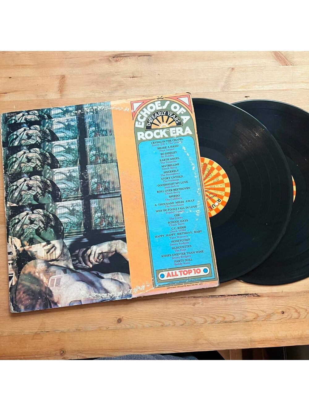 Various - Echoes of a Rock Era 33rpm VG+ VR02